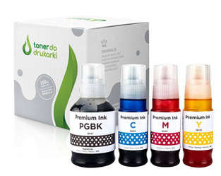 Zgodny Komplet Tuszy do Canon GI-41 PIXMA G1420 G2420 G3420 TO-GI-41CMYKPGBK