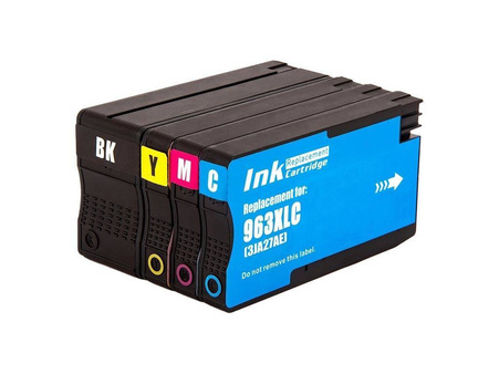 Zgodny Komplet Tuszy do HP 963XL OfficeJet Pro 9010 9013 9020 9023 TO-3YP35AE