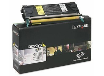 Toner Oryginalny Lexmark C522n C524n C530dn C532n C534n C5222YS Żółty