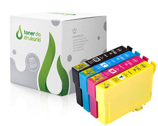 Zgodny Komplet Tuszy Epson 603XL Expression Home XP-2100 XP-3100 XP-4100 WF-2810DWF TO-T03A6