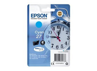Tusz Oryginalny Epson T2702 WorkForce WF-3620DWF WF-3640DTWF WF-7110DTW WF-7610DWF Niebieski