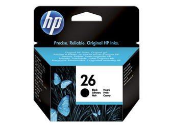 Tusz Oryginalny HP 26 DeskJet 400 520 560c DeskWriter 510 520 51626AE Czarny