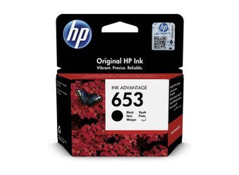 Tusz Oryginalny HP 653 DeskJet Ink Advantage 6075 6475 3YM75AE Czarny