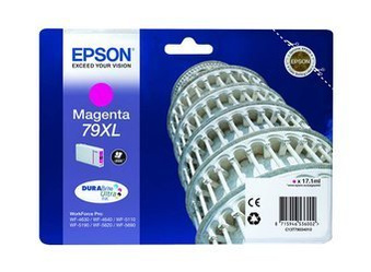 Tusz Oryginalny Epson 79XL WorkForce Pro WF-4630 WF-4640 WF-5110 WF-5190 T7903 Magenta