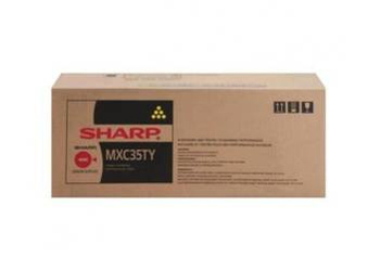 Toner Oryginalny Sharp MX-C357F MX-C407P MXC35TY Żółty