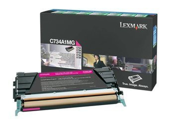 Toner Oryginalny Lexmark C734n C736n X734de X736de X738de C734A1MG Magenta