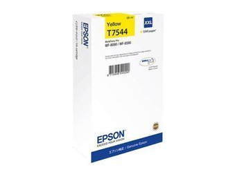 Tusz Oryginalny Epson T7544 WorkForce Pro WF-8090 WF-8590 Żółty