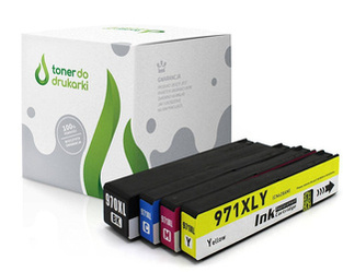 Zgodny Komplet Tuszy do HP 970XL + 971XL OfficeJet X451DW X476DW X576DW CN625AE TO-CN625AE