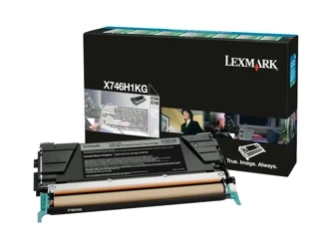 Toner Oryginalny Lexmark X746DE X748DE X748DTE X746H1KG Czarny
