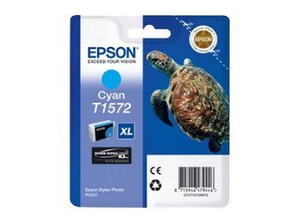 Tusz Oryginalny Epson T1572 Stylus Photo R3000 Niebieski