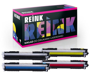 Zgodny Komplet Tonerów do do HP Color LaserJet CP1025 CP1025NW PRO M275 PRO 100 M175A 126A CE310A R-CE310