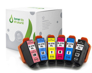 Zgodny Komplet Tuszy do Epson 378XL Expression Photo XP-8500 XP-8505 T3798 TO-T3798