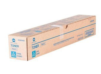 Toner Oryginalny Konica Minolta Bizhub C224 C364 A33K450 TN321C Niebieski