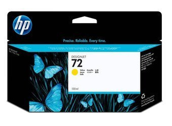 Tusz Oryginalny HP 72 DesignJet T610 T620 T670 T1100 T1120 T1200 T1300 C9373A Żółty