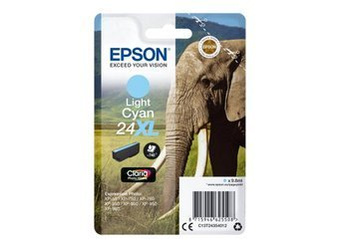 Tusz Oryginalny Epson T2435 Expression Photo XP-55 XP-750 XP-760 XP-850 XP-950 Jasny Niebieski