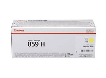 Toner Oryginalny Canon i-SENSYS LBP852CX CRG-059HY Żółty