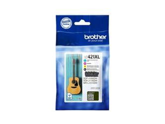 Komplet Tuszy Oryginalnych Brother LC421XLVAL MFC-J5340DW MFC-J5740DW MFC-J6540DW LC421XLVAL