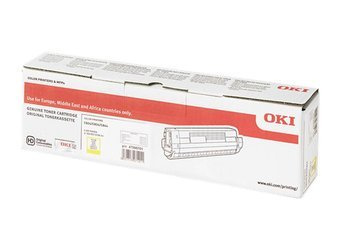 Toner Oryginalny OKI C824DN C834DNW C844DNW 47095701 Żółty