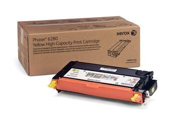 Toner Oryginalny Xerox Phaser 6280 6280N 6280DN 106R01402 Żółty