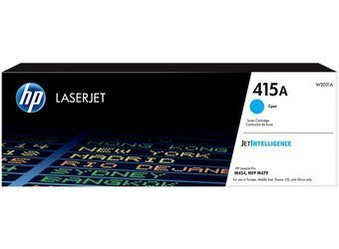 Toner Oryginalny HP Color LaserJet Pro M454 M479 415A W2031A Niebieski