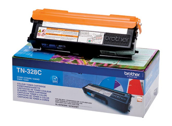 Toner Oryginalny Brother HL-4570CDW DCP-9270CDN MFC-9970CDW TN-328C Niebieski