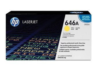 Toner Oryginalny HP LaserJet Enterprise CM4540 CF032A Żółty