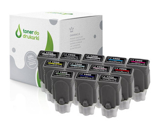 Zgodny Komplet Tuszy do Canon PFI-1000 iPF Pro-1000 TO-PFI-1000