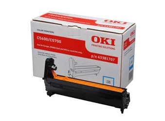 Bęben Oryginalny OKI C5600 C5700 43381707 Niebieski