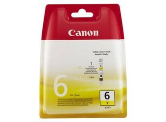 Tusz Oryginalny Canon BCI-6 BJ-F850 F870 i9950 BCI-6Y Żółty