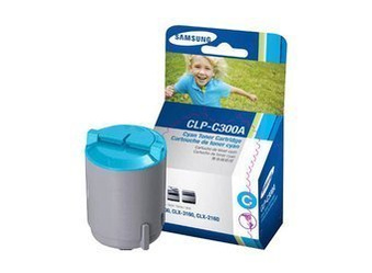 Toner Oryginalny Samsung CLP-300 CLX-2160 CLX-3160 CLP-C300A Niebieski