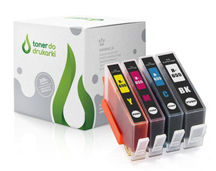 Zgodny Komplet Tuszy do HP 655 DeskJet Ink Advantage 3525 5525 6525 CZ109AE TO-CZ109AE