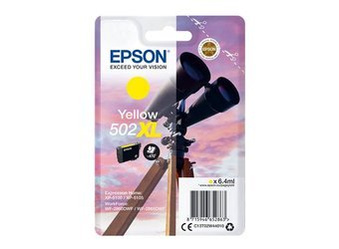 Tusz Oryginalny Epson 502XL Expression Home XP-5100 WorkForce WF-2860DWF T02W4 Żółty