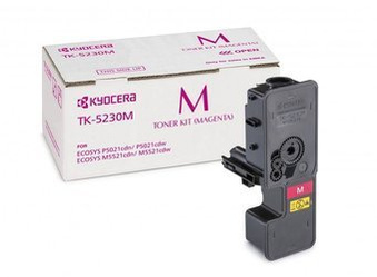 Toner Oryginalny Kyocera ECOSYS P5021cdn P5021cdw M5521cdn M5521cdw TK-5230M Magenta