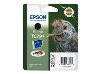 Tusz Oryginalny Epson T0791 Stylus Photo 1400 1500W PX720WD PX830FWD Czarny