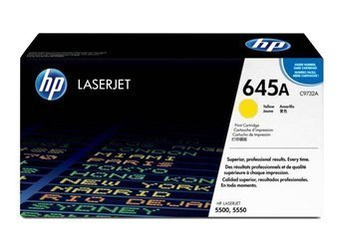Toner Oryginalny HP Color LaserJet 5500 5550 645A C9732A Żółty