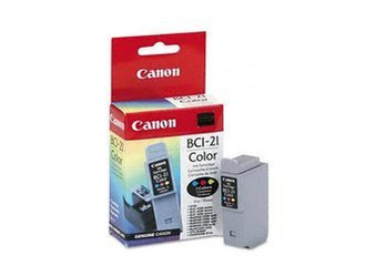 Tusz Oryginalny Canon BCI-21 Multipass C20 C30 BJC-2000 S100 BCI-21C Trójkolorowy