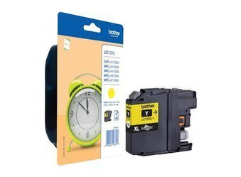 Tusz Oryginalny Brother LC125 DCP-J4110DW MFC-J4410DW MFC-J4510DW LC125XL-Y Żółty