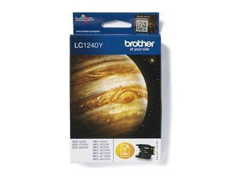 Tusz Oryginalny Brother LC1240 DCP-J525W DCP-J725DW MFC-J430W MFC-J5910DW LC1240Y Żołty