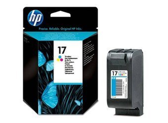 Tusz Oryginalny HP 17 DeskJet 816 825C 840 843C 848 C6625A Trójkolorowy