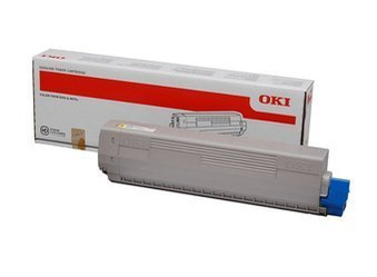 Toner Oryginalny OKI C822 44844613 Żółty