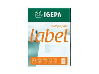 Etykiety Samoprzylepne Igepa 70 x 50,8 100 Arkuszy