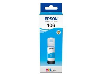 Tusz Oryginalny Epson 106 EcoTank L7160 L7180 T00R2 Niebieski