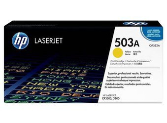 Toner Oryginalny HP Color LaserJet 3800 CP3505 503A Q7582A Żółty