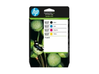 Komplet Tuszy Oryginalnych HP 937 OfficeJet Pro 9730e 9110b 9120b 9130b 6C400NE