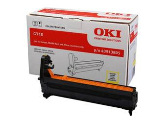 Bęben Oryginalny OKI C710 C711 43913805 Żółty
