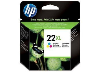 Tusz Oryginalny HP 22XL DeskJet D2000 F385 F370 D1460 C9352CE Trójkolorowy