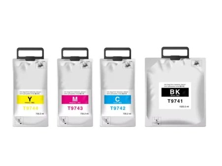 Zgodny Komplet Tuszy do Epson T9741XL WorkForce Pro WF-C869RD3TWFC WF-C869RDTWF TO-T9741XL