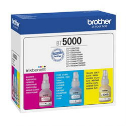 Trzypak Tuszy Oryginalnych Brother BT5000 DCP-T300 DCP-T310 DCP-T500W DCP-T510W BT5000CLVAL