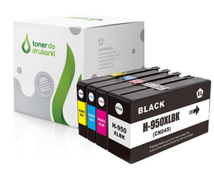 Zgodny Komplet Tuszy do HP 950XL + 951XL OfficeJet Pro 8600 8100 8610 8620 TO-C2P43AE