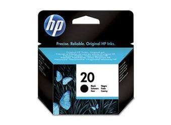 Tusz Oryginalny HP 20 DeskJet 610 612 630 640 642 C6614DE Czarny